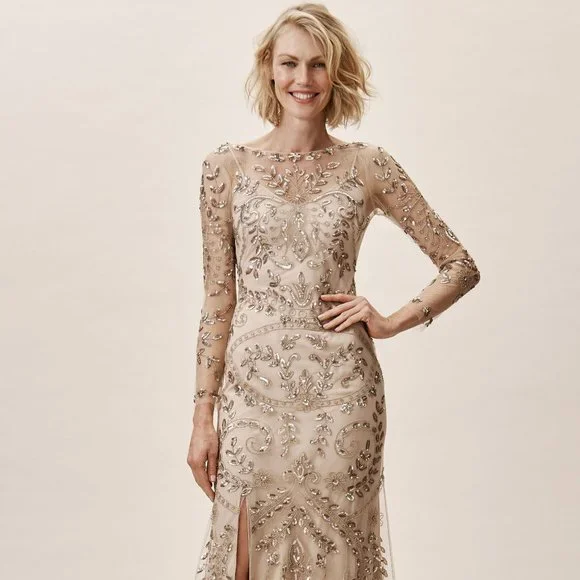 beholden dresses Sequin Embroidered Short Dress E999 by Nox Anabel – Sparkly Gowns